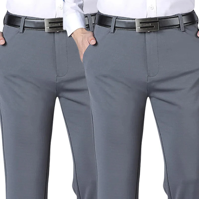 COMPRE 1 E LEVE 2 |  Calça Social Clássica Alfaiataria Gentleman 2024 | Cinto Social Couro - Image 22