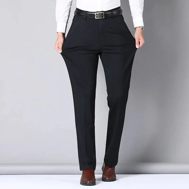 COMPRE 1 E LEVE 2 |  Calça Social Clássica Alfaiataria Gentleman 2024 | Cinto Social Couro - Image 3