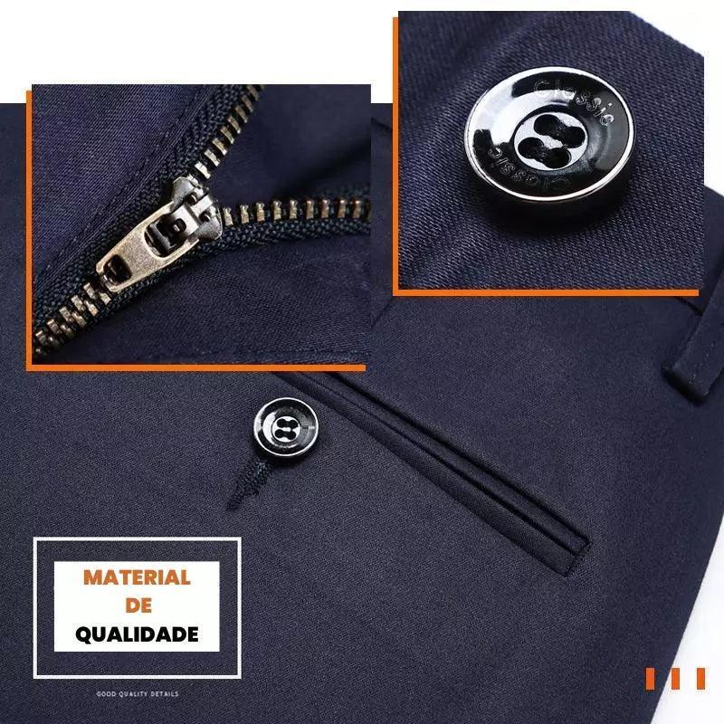 COMPRE 1 E LEVE 2 |  Calça Social Clássica Alfaiataria Gentleman 2024 | Cinto Social Couro - Image 7