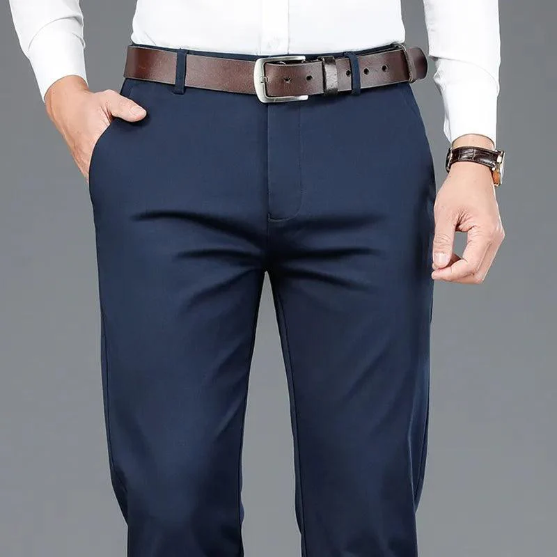 COMPRE 1 E LEVE 2 |  Calça Social Clássica Alfaiataria Gentleman 2024 | Cinto Social Couro - Image 9