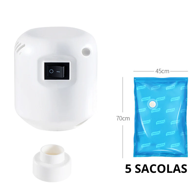 Compressor à Vácuo CompressClean + Sacolas Reutilizáveis - Image 2