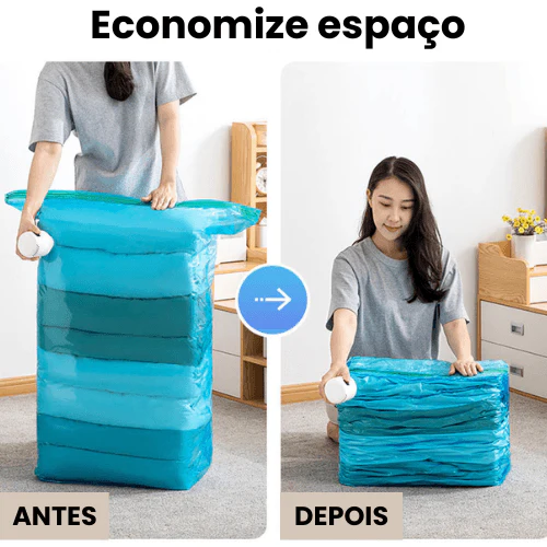 Compressor à Vácuo CompressClean + Sacolas Reutilizáveis - Image 3