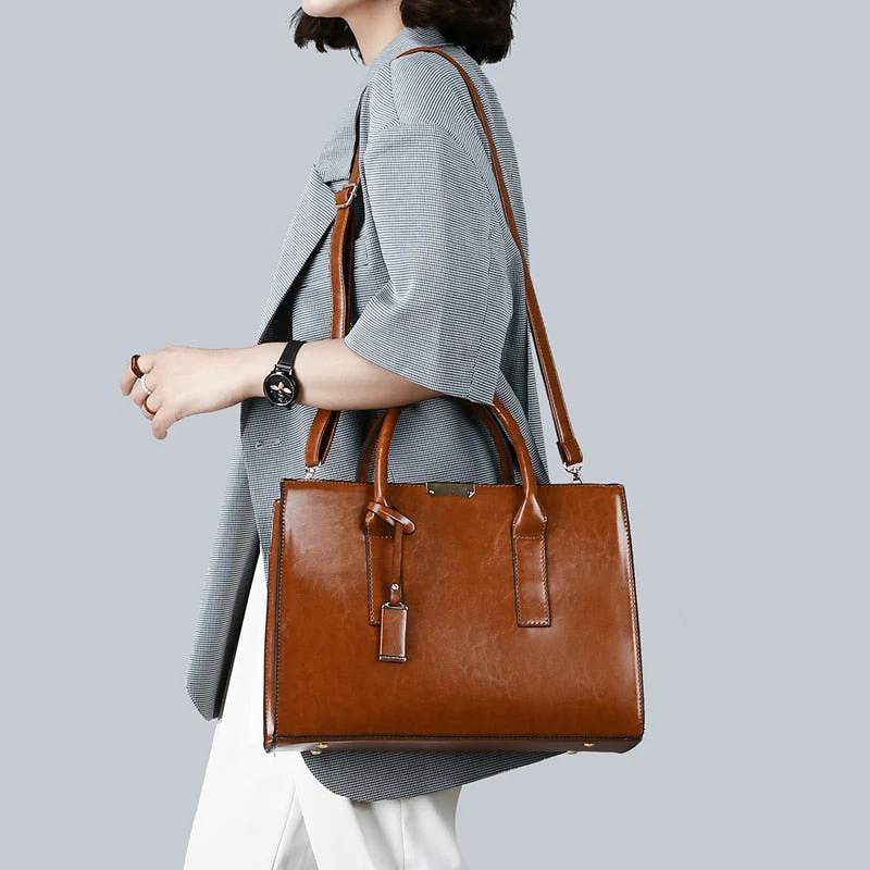 Conjunto Feminino em Couro Bolsa + 2 Carteira - Premium Bags - Image 6