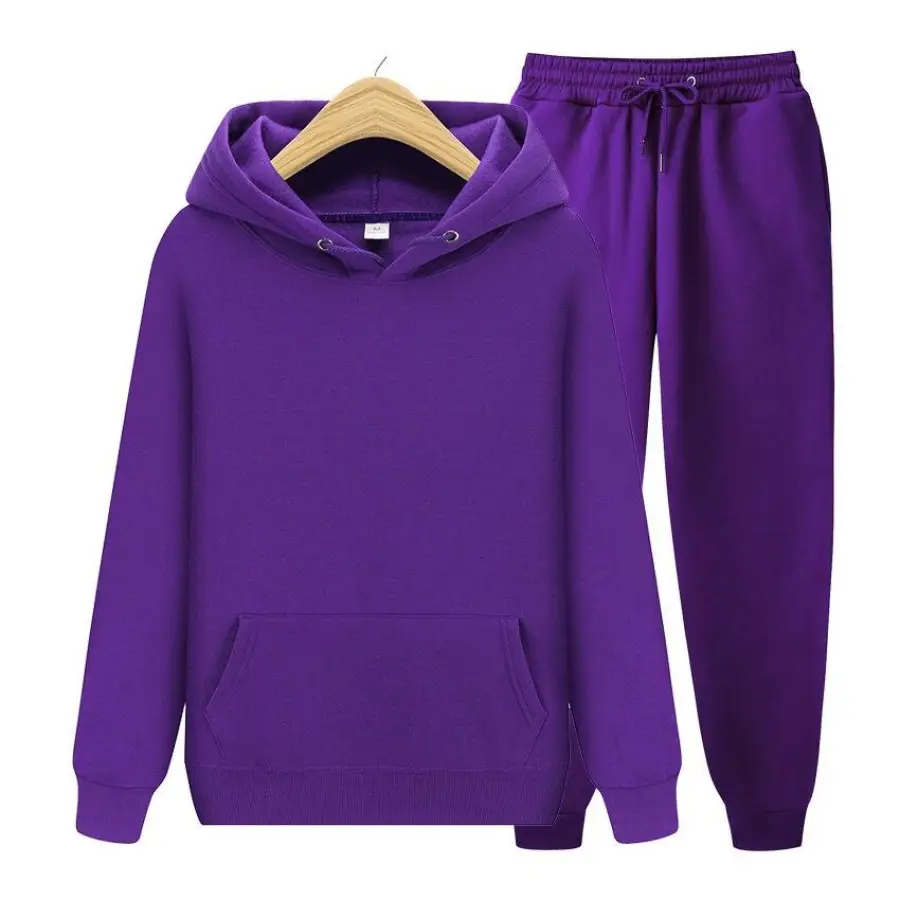 Conjunto Moletom Feminino Básico Inverno - Image 4