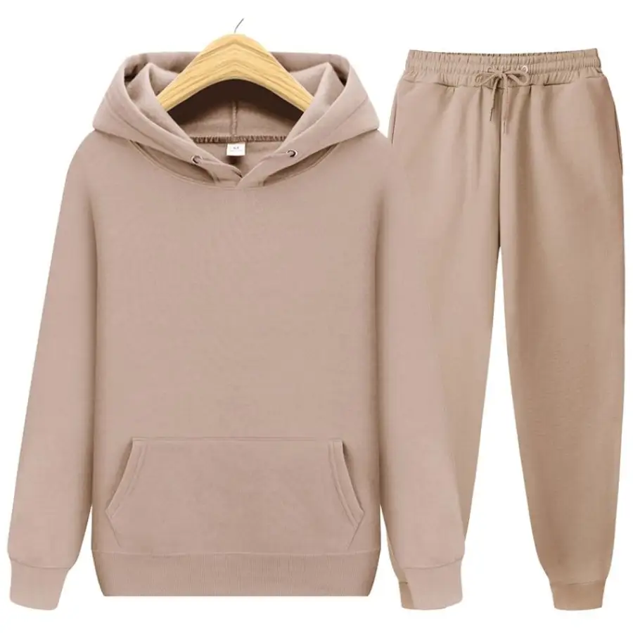 Conjunto Moletom Feminino Básico Inverno - Image 9