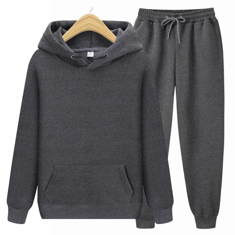 Conjunto Moletom Masculino Básico Inverno - Image 11