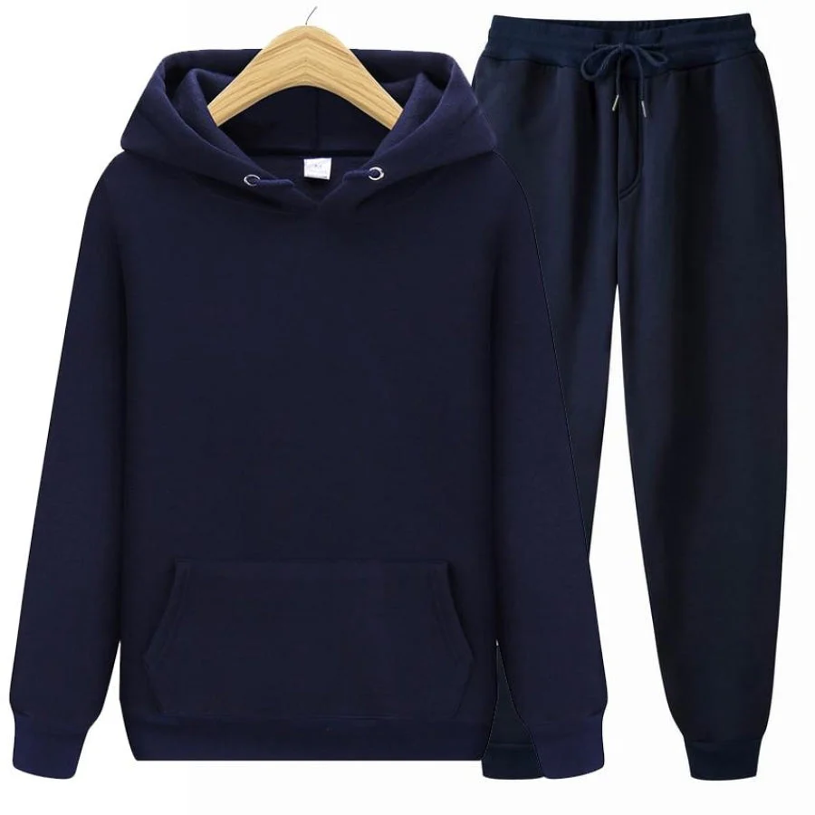 Conjunto Moletom Masculino Básico Inverno - Image 20