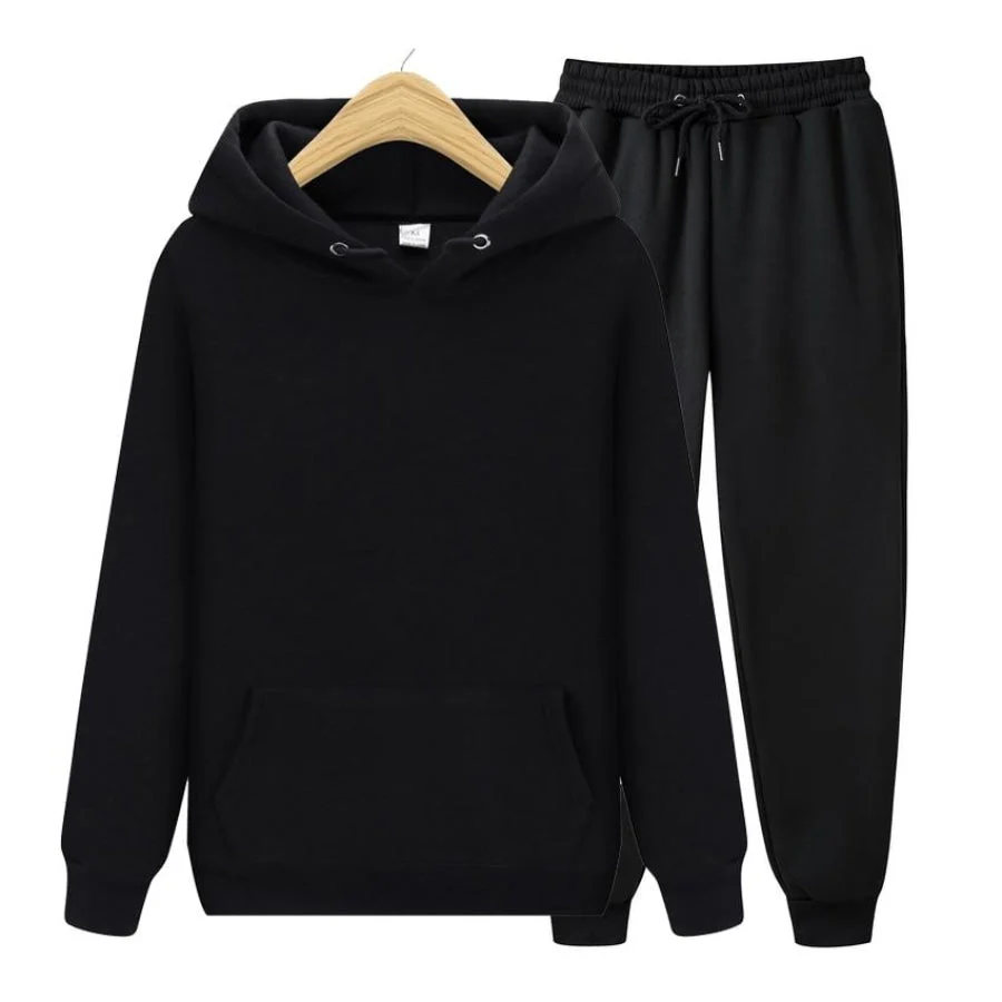 Conjunto Moletom Masculino Básico Inverno - Image 3