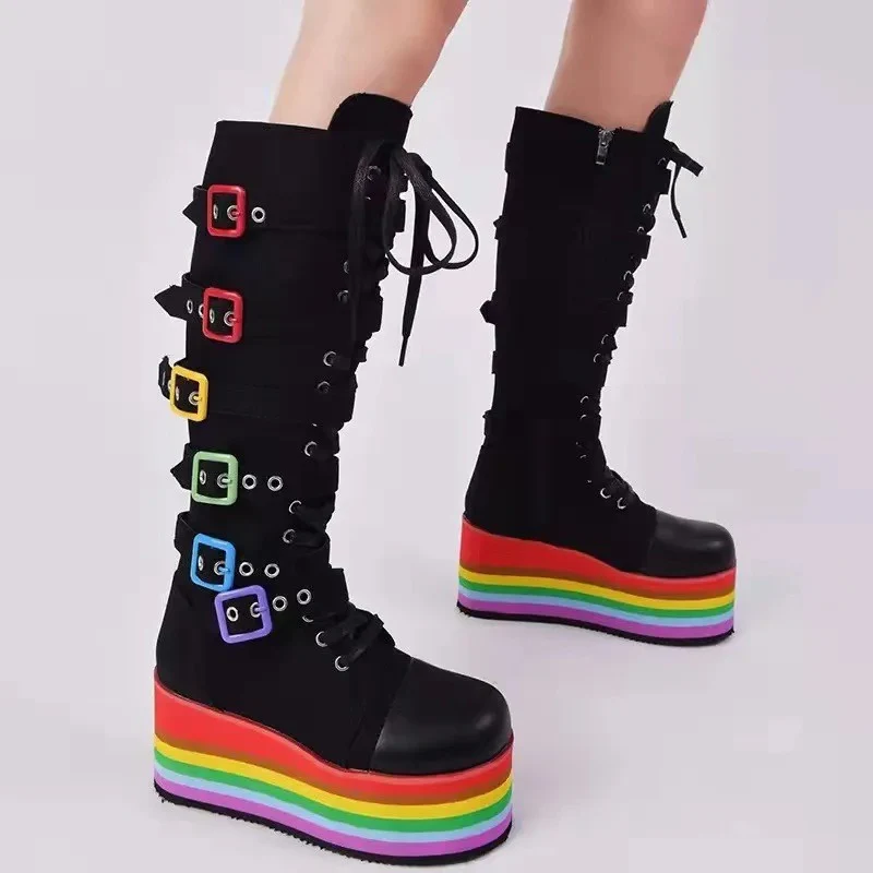 Bota Demonia Plataforma - Image 7