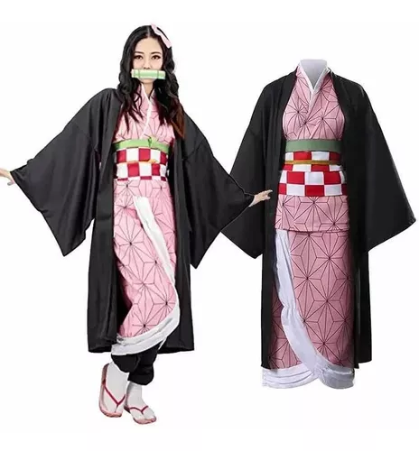 Cosplay Nezuko Kamado Adulto Infantil - Image 3