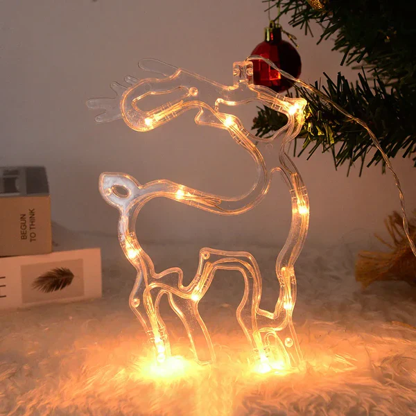 Enfeite de Natal com Led e Ventosa - Image 11