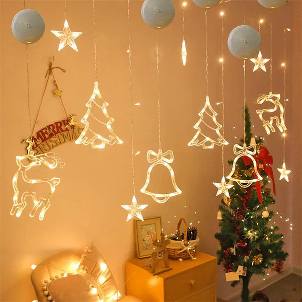 Enfeite de Natal com Led e Ventosa - Image 2