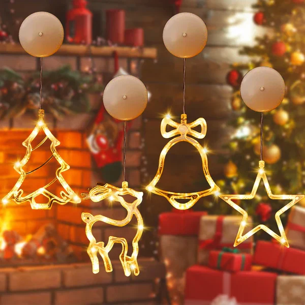 Enfeite de Natal com Led e Ventosa - Image 4