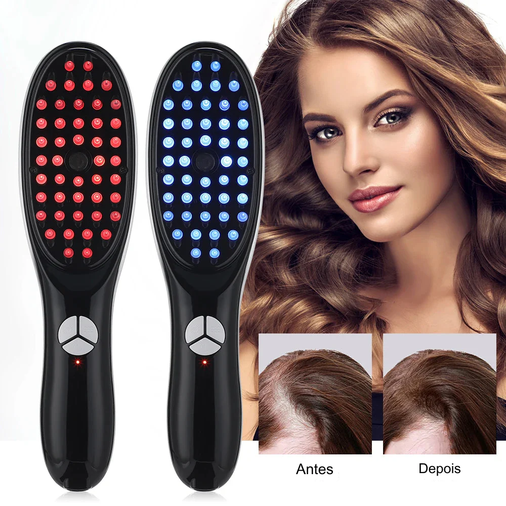 Escova Smarts Terapia™ - LED Anti-queda 4 em 1 para Crescimento Capilar - Image 4
