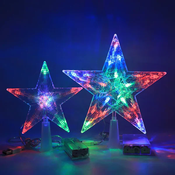 Estrela Para Árvore De Natal Em Led - Image 4