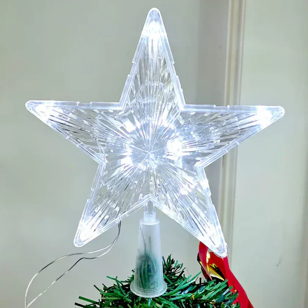 Estrela Para Árvore De Natal Em Led - Image 6