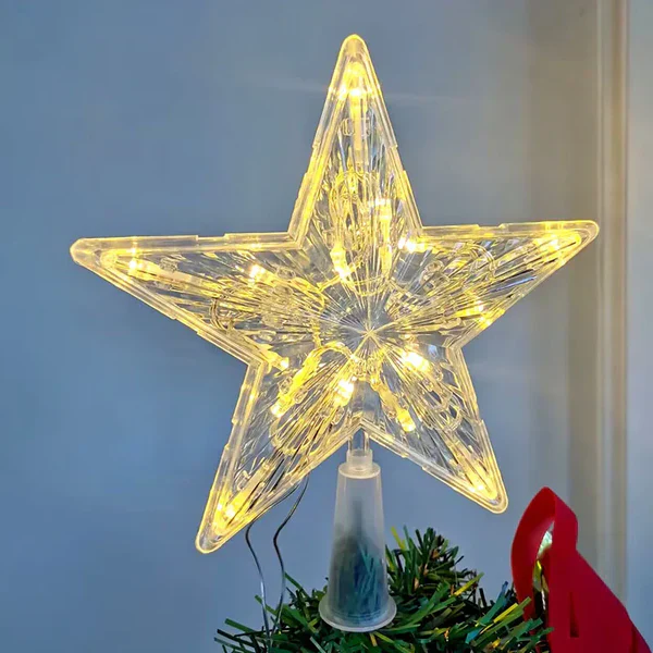 Estrela Para Árvore De Natal Em Led - Image 7