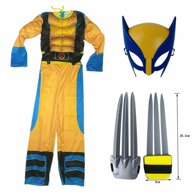 Fantasia Infantil Wolverine + Brindes Exclusivos - Image 5
