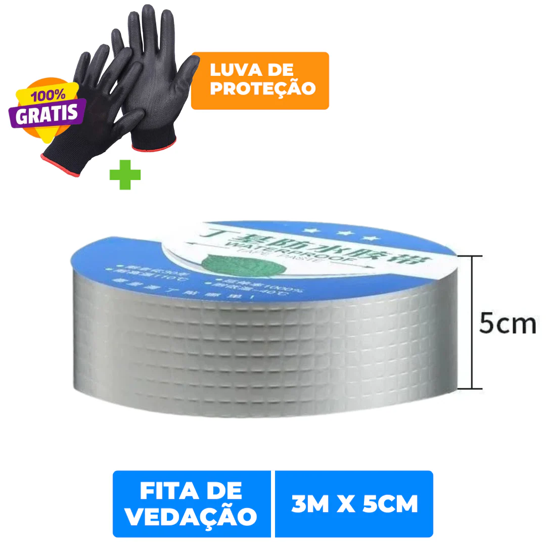 Fita de Vedação Impermeável para Vazamentos e Rachaduras | VedaGrind - Image 10