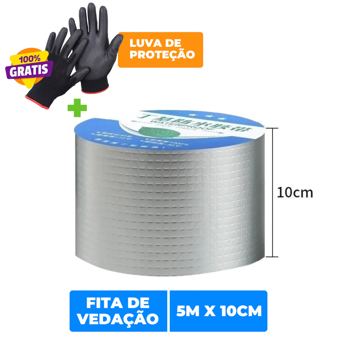 Fita de Vedação Impermeável para Vazamentos e Rachaduras | VedaGrind - Image 12