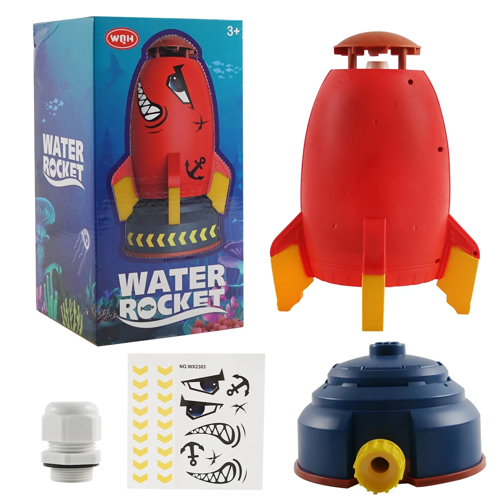 Foguete Aquático Infantil com adesivos - PROMOÇÃO DIA DAS CRIANÇAS - Pride E-Shop - Image 3