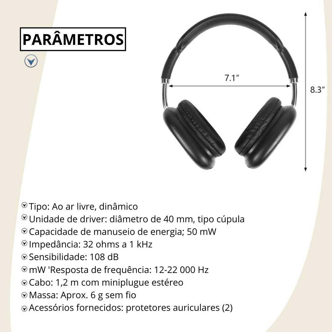 Fone de Ouvido Bluetooth - MaxPhone - Image 6