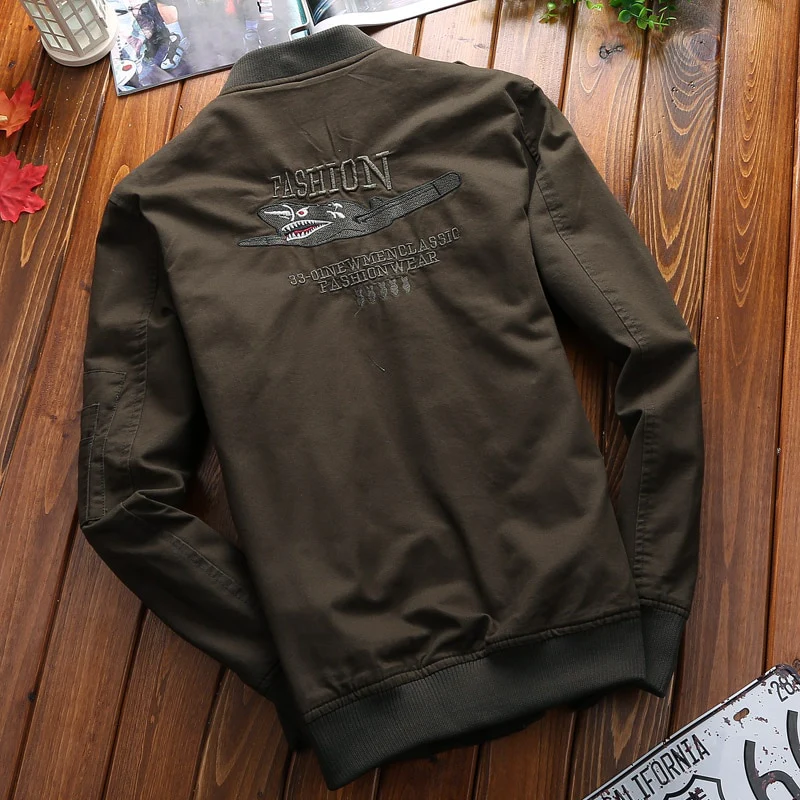 Jaqueta Bomber Masculina American - Image 3