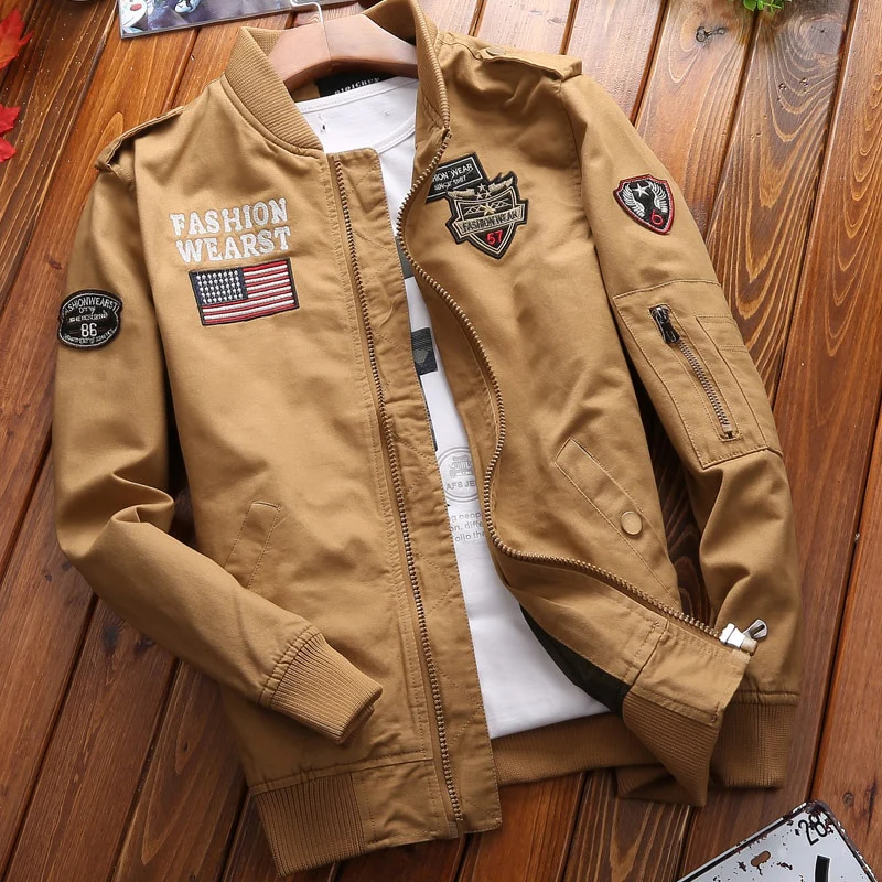 Jaqueta Bomber Masculina American - Image 5