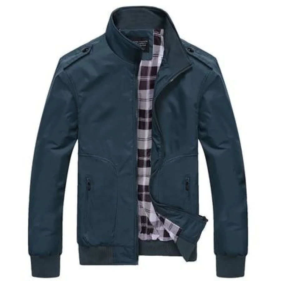 Jaqueta Casual Forro Xadrez Bomber - Image 10