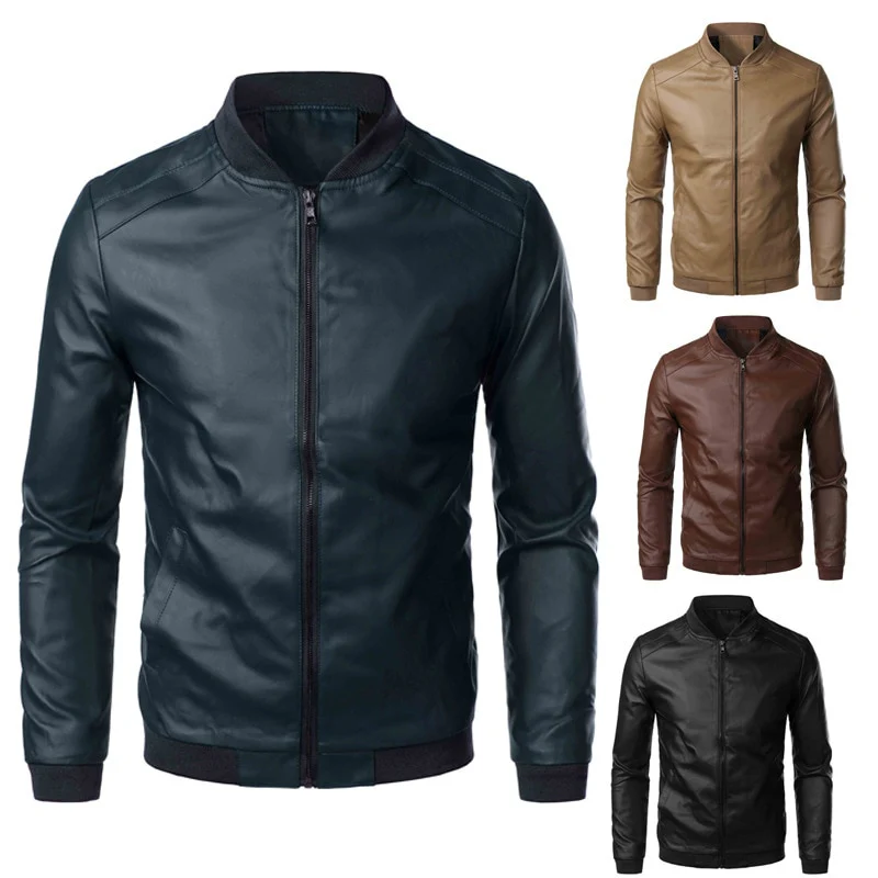Jaqueta de Couro Masculina - Image 3