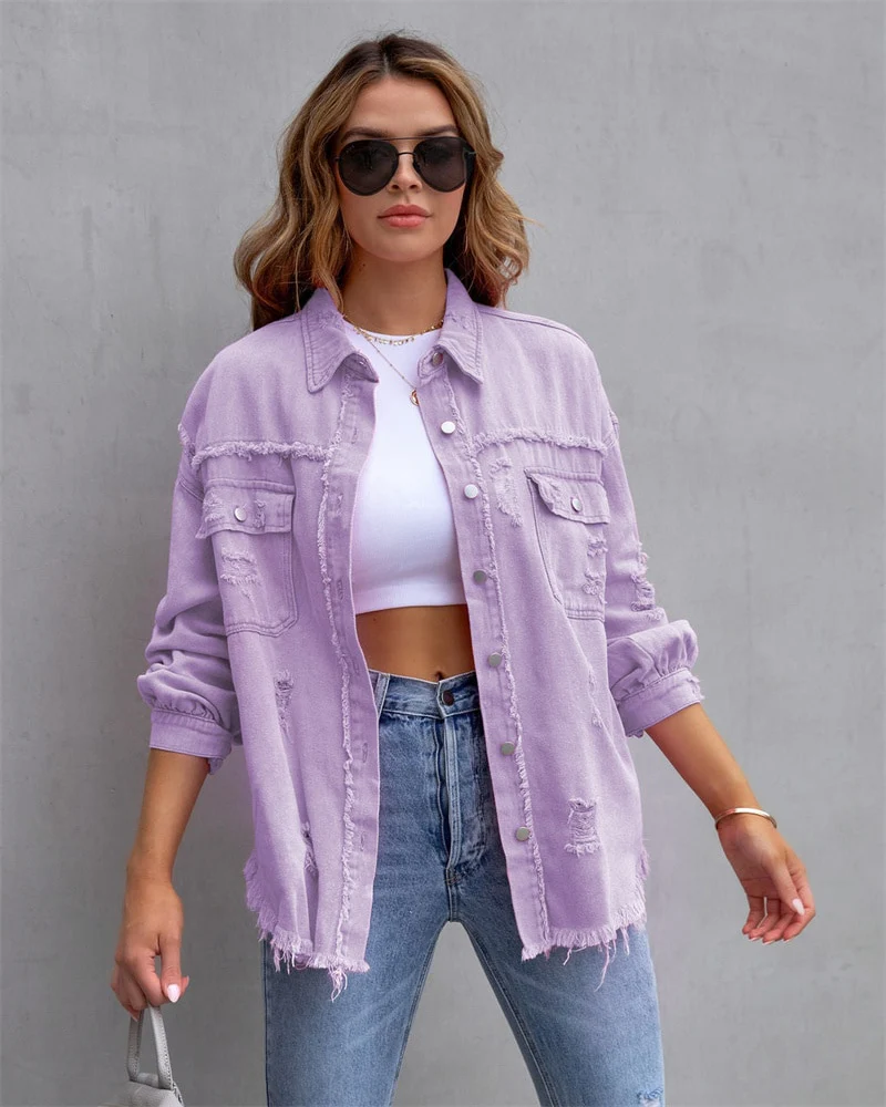Jaqueta Jeans Feminina - Image 6