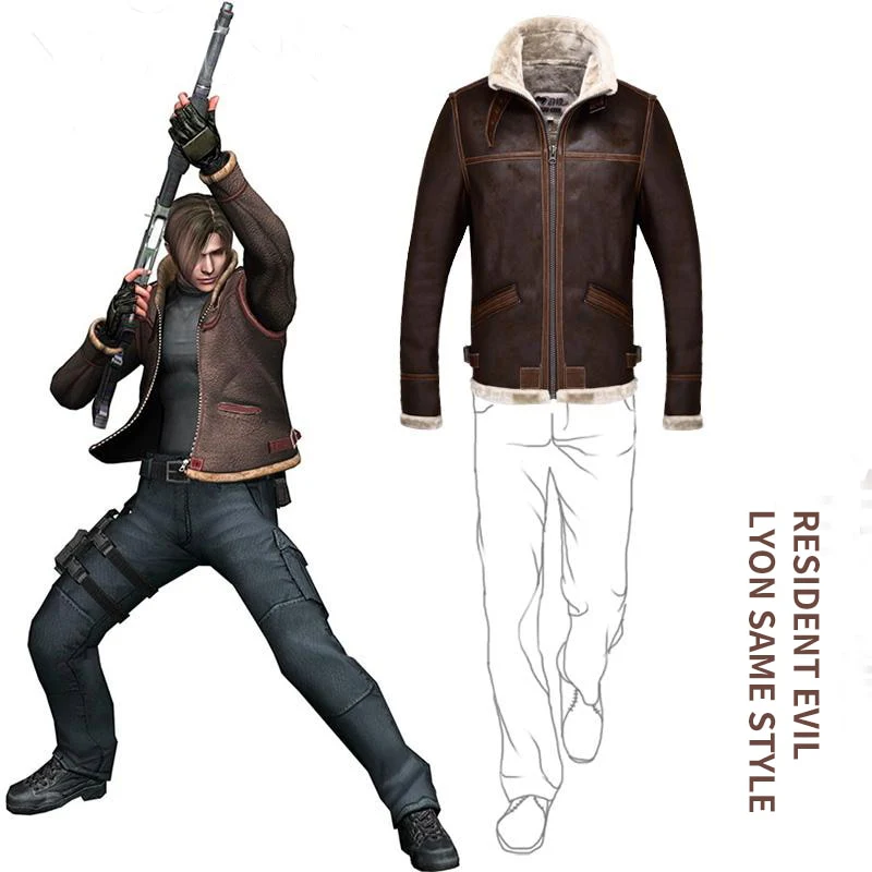 Jaqueta Leon Resident Evil 4 Original - Image 3