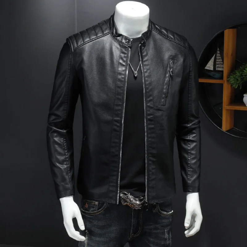 Jaqueta Masculina em Couro - Polle - Image 2