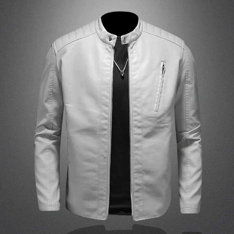 Jaqueta Masculina em Couro - Polle - Image 3