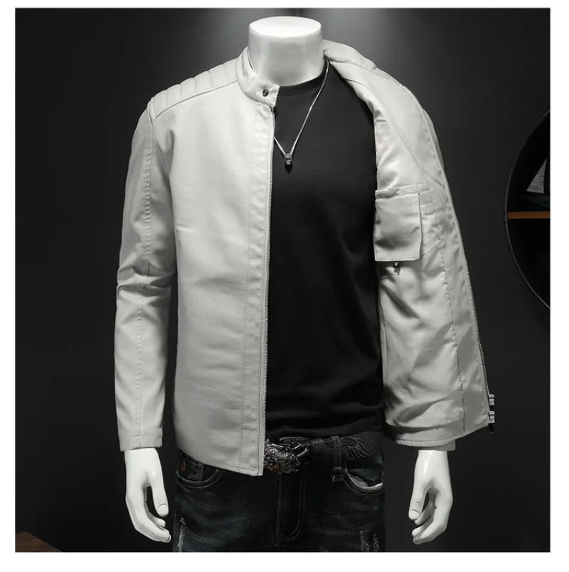 Jaqueta Masculina em Couro - Polle - Image 5