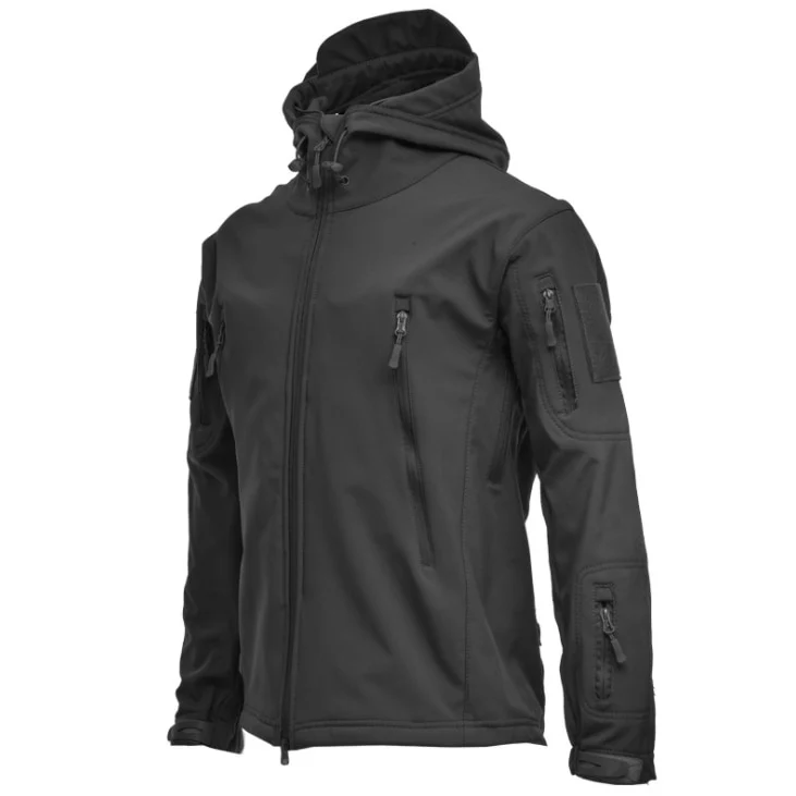 Jaqueta Masculina Impermeável com Capuz - Image 2