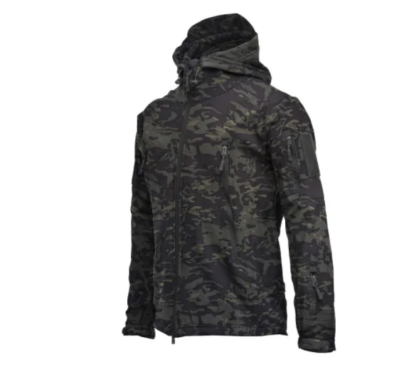 Jaqueta Masculina Impermeável com Capuz - Image 4