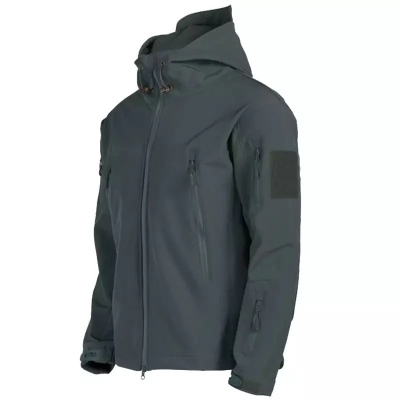 Jaqueta Masculina Impermeável com Capuz - Image 6