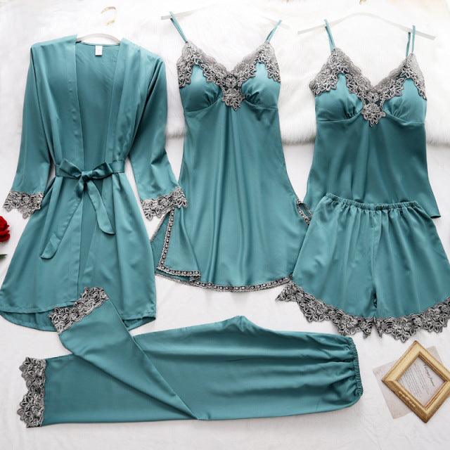 Kit 5 Peças Conjunto SweetDream em Cetim de Seda - Image 6