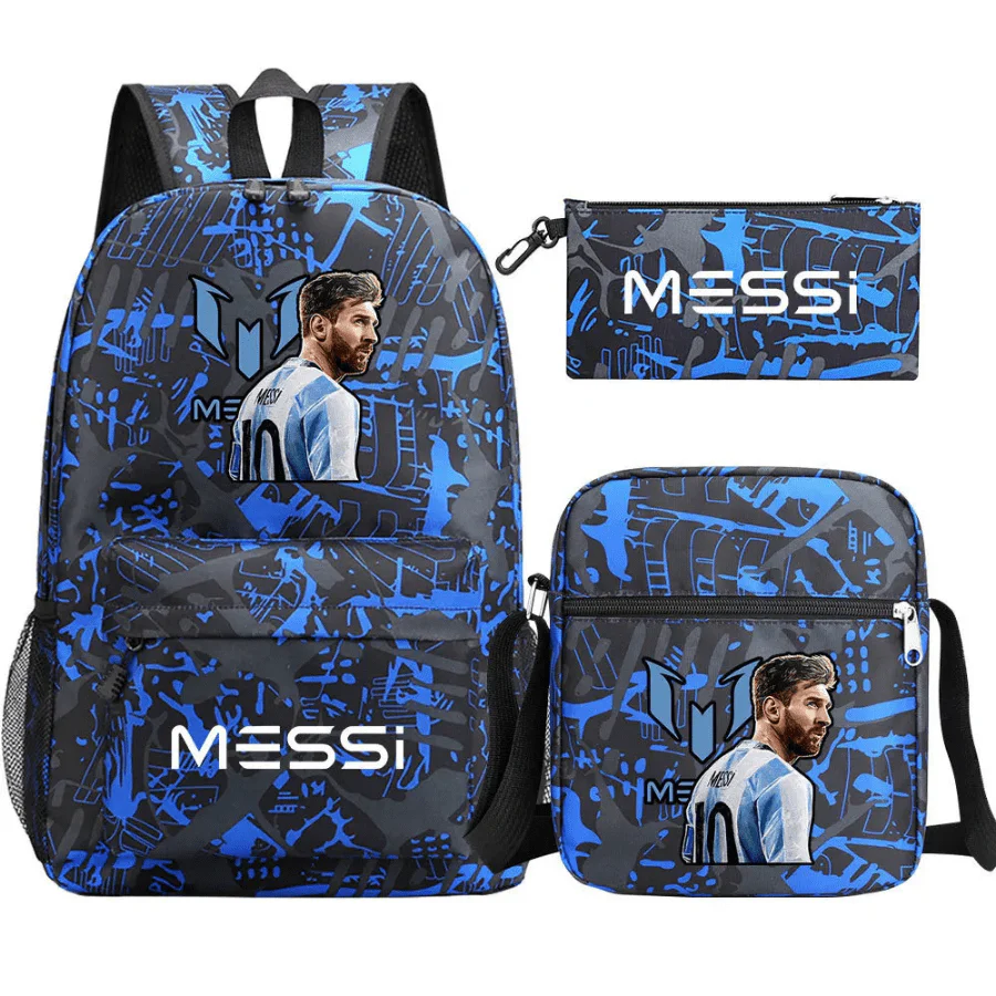 Kit Mochila Escolar Messi - Image 3