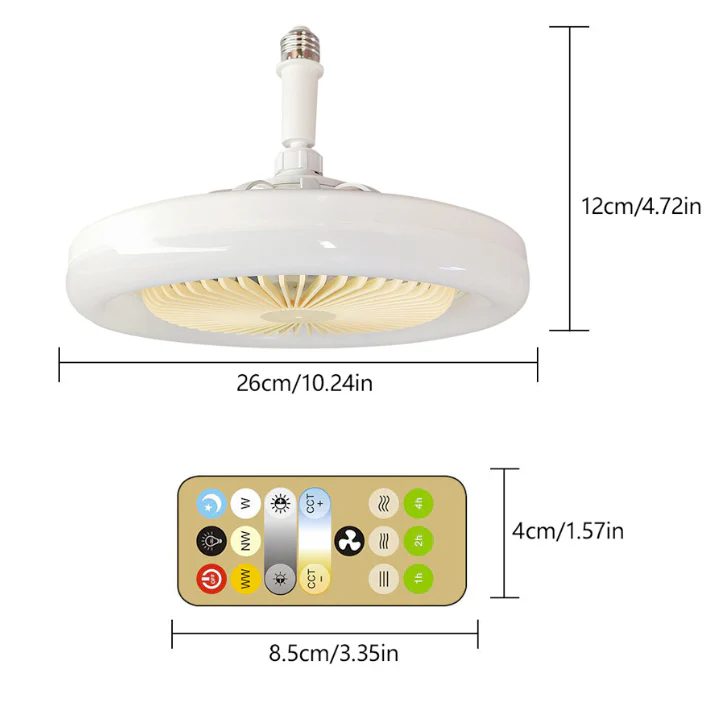 Lâmpada Turbo Led 2 em 1 [ULTRA POTENTE] - Image 11