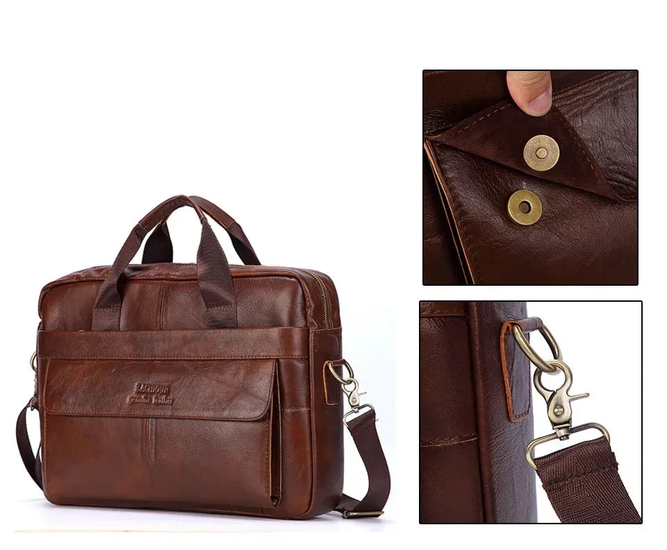 Maleta em Couro Nobre - Business M3 - Image 11
