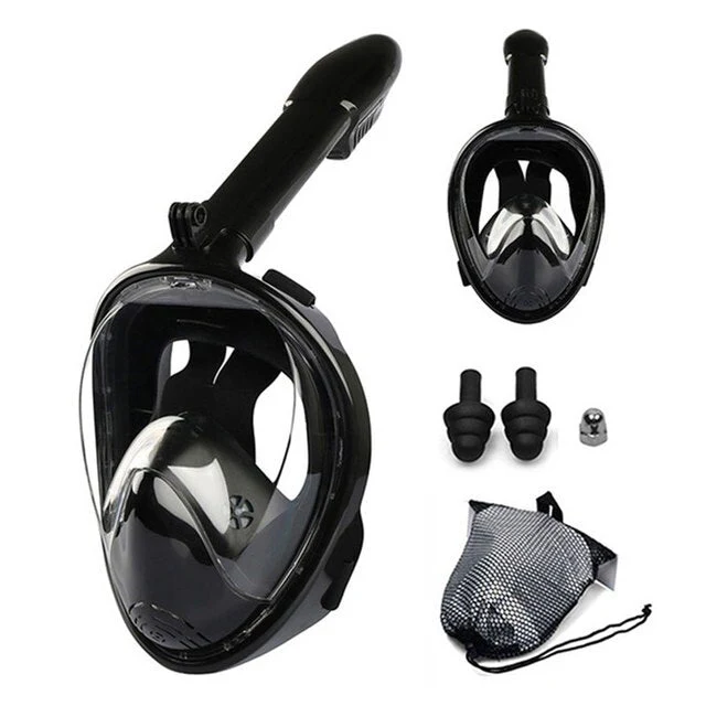 Máscara de Mergulho Snorkel com Suporte para Câmera GoPro - Image 2