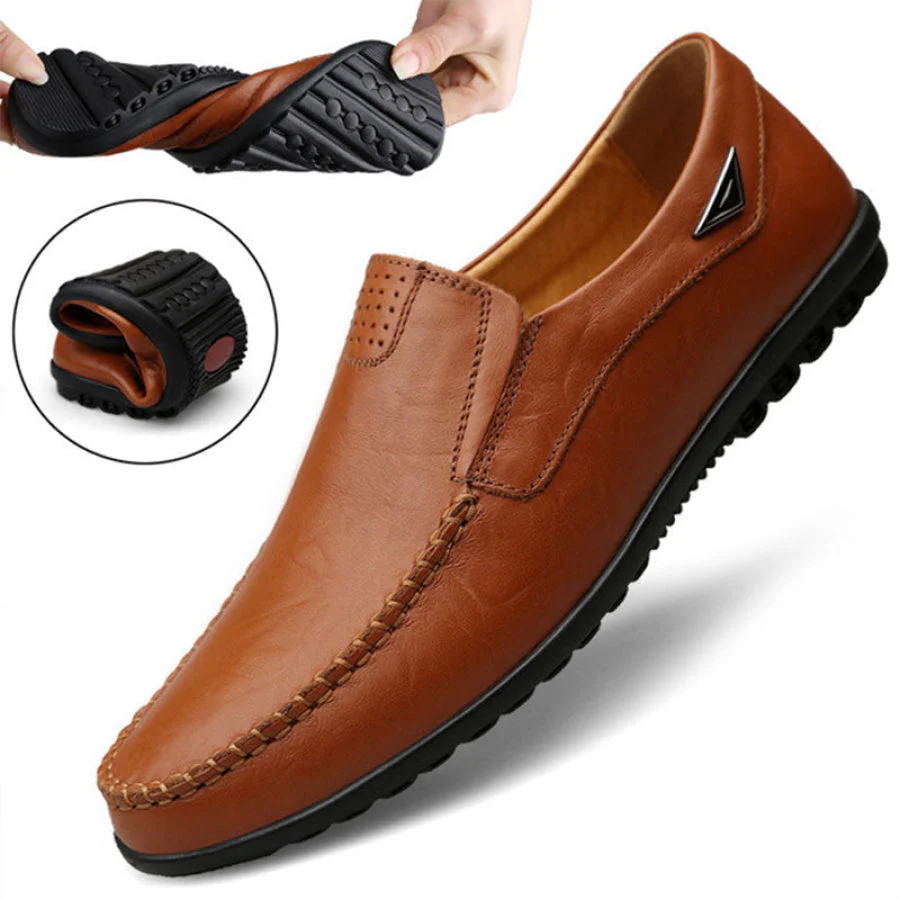 Mocassim Masculino em Couro Nobre - Maximilian Premium - Image 2