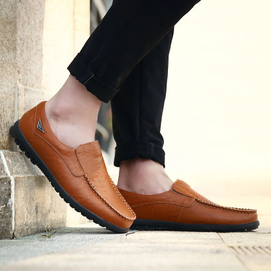 Mocassim Masculino em Couro Nobre - Maximilian Premium - Image 3