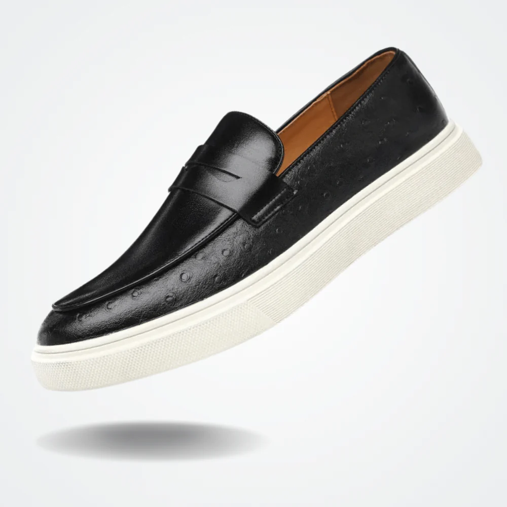Mocassim Slip On Masculino de Couro Reine - Image 10