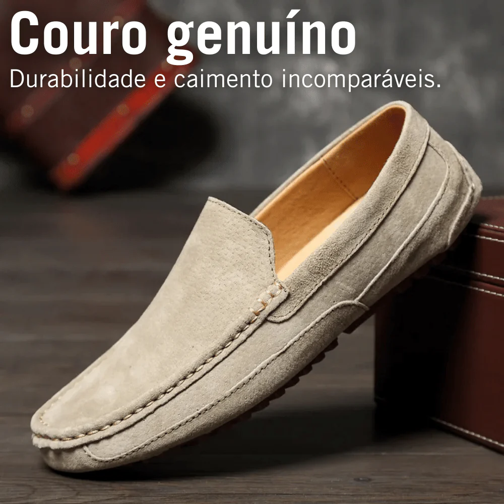 Mocassim Masculino de Couro Sweden - Image 2