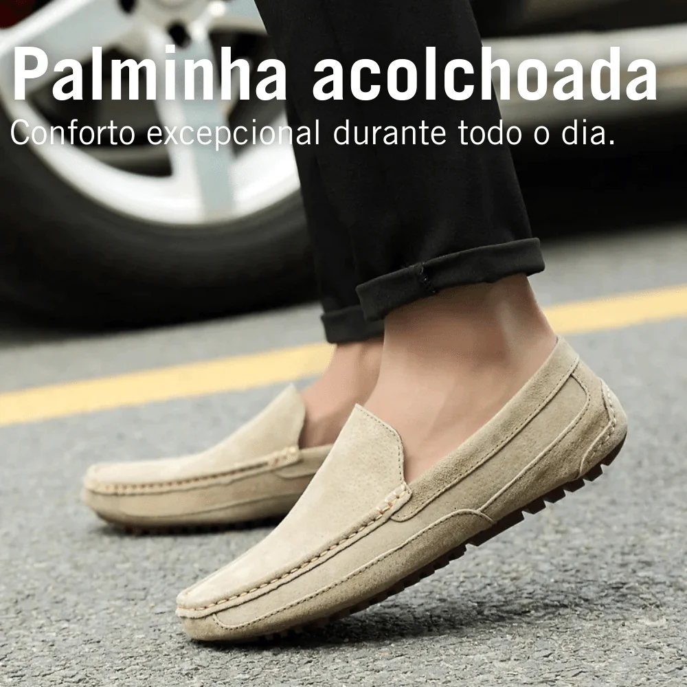 Mocassim Masculino de Couro Sweden - Image 3