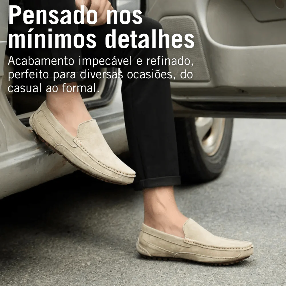 Mocassim Masculino de Couro Sweden - Image 4