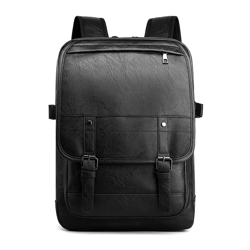 Mochila Couro Masculina Casual - Image 8